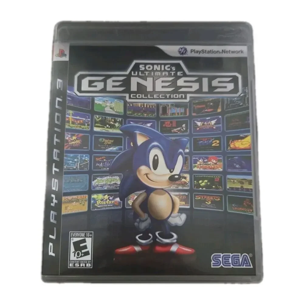Sonic's Ultimate Genesis Collection Sony PlayStation 3, 2009 Complete CIB Tested